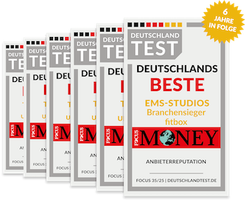 Siegel: Deutschlands Beste EMS-Studios, fitbox